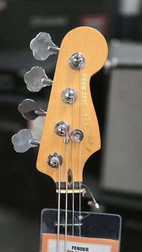 Store Special Product - Fender American Ultra II Jazz Bass, Ebony Fingerboard - Texas Tea
