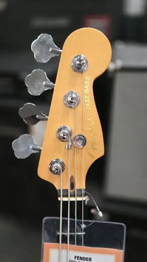 Fender American Ultra II Jazz Bass, Ebony Fingerboard - Texas Tea 2