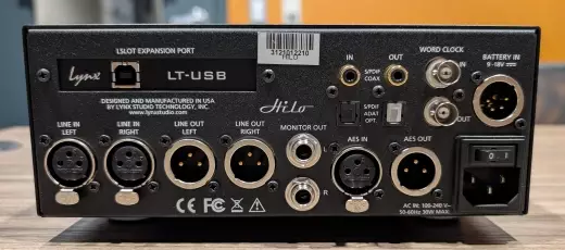 Lynx - Hilo A/D and D/A Converter with USB - Silver 2