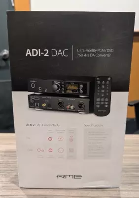 RME - ADI-2 DAC FS Ultra-Fidelity PCM/DSD 768 kHz AD/DA Converter with Remote 2