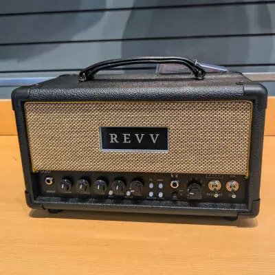Revv - G20TS 20/4 Watt Tube Head - Black Tolex 2