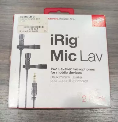 IK Multimedia - 2 Pack Of Irig Mic Lavs