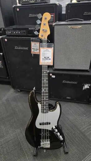 Fender American Ultra II Jazz Bass, Ebony Fingerboard - Texas Tea