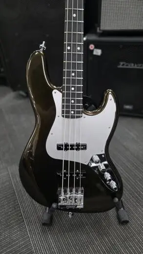 Fender American Ultra II Jazz Bass, Ebony Fingerboard - Texas Tea 2