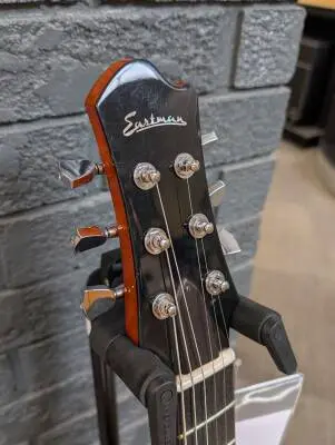 Store Special Product - Eastman Guitars - Romeo Thinline Hollowbody Electric Guitar with Hardshell Case - Goldburst