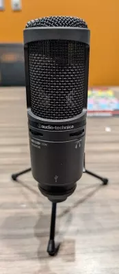 Audio-Technica - AT2020USB+ USB Cardioid Condenser Microphone - Black