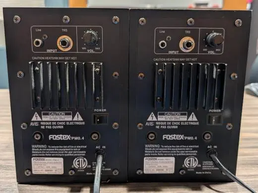 Fostex - PM0.4 - Compact Powered Desktop Monitors 2