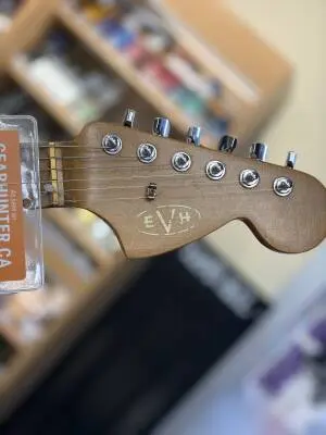EVH - EVH STRIPED SERIES '78 BLK W/ WHT STRIPE 2