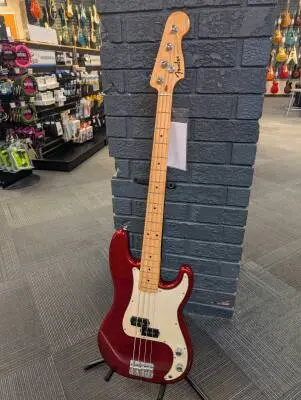 Fender - Standard Precision Bass, Maple Fingerboard - Candy Cola
