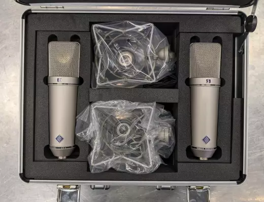 Neumann - U 87 Ai Switchable Microphone Stereo Set (Nickel) 3