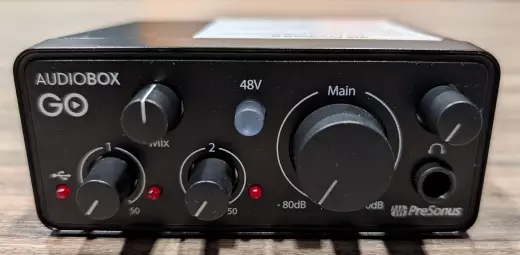 PreSonus - AudioBox GO Compact 2x2 USB Audio Interface