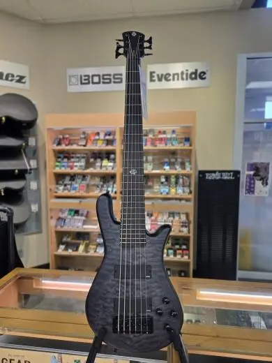 Spector Bass NS Pulse II 6-String Bass Guitar - Black Satin Matte