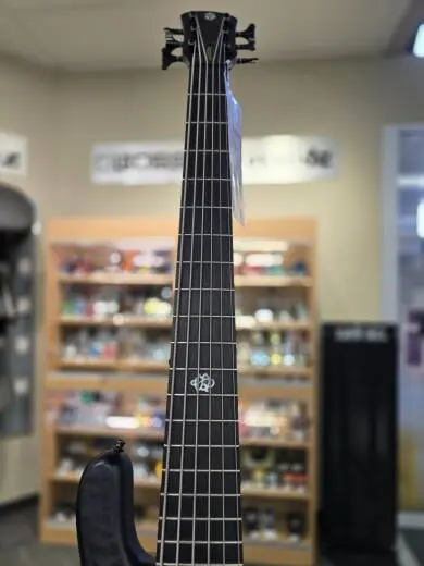 Spector Bass NS Pulse II 6-String Bass Guitar - Black Satin Matte 2
