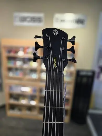 Spector Bass NS Pulse II 6-String Bass Guitar - Black Satin Matte 2