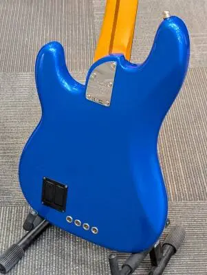 Fender - American Ultra II Precision Bass, Ebony Fingerboard - Noble Blue 2