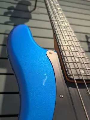 Fender - American Ultra II Precision Bass, Ebony Fingerboard - Noble Blue 2