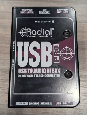 Radial - USB-Pro Stereo DI for Laptops w/Level Control