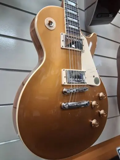 GIBSON LP STANDARD 50S PLAIN GOLD TOP W/Case