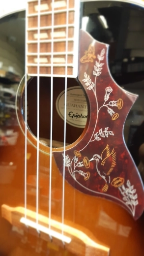 EPIPHONE HUMMINGBIRD UKULELE - TOBACCO BURST 2