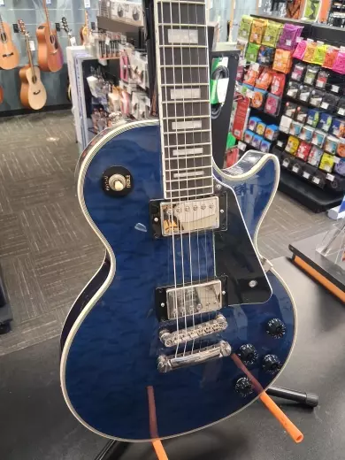 EPI LP CUSTOM QUILT - VIPER BLUE 2