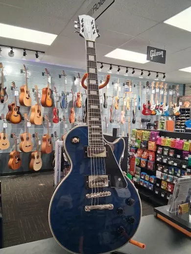 EPI LP CUSTOM QUILT - VIPER BLUE 2