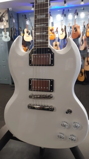 EPI SG MUSE PEARL WHITE METALIC