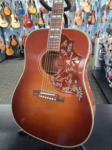 Gibson Custom Shop 1960 Hummingbird Antique Heritage Cherry Sunburst