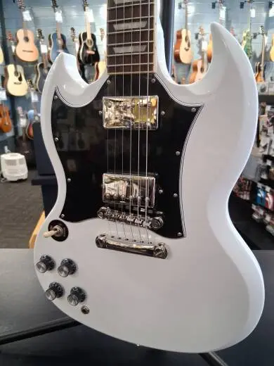 EPI SG STANDARD LEFTY- ALPINE WHITE