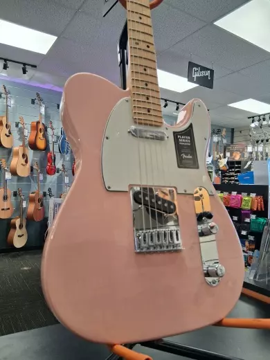FENDER DE PLAYER TELE MN SHELL PNK 2