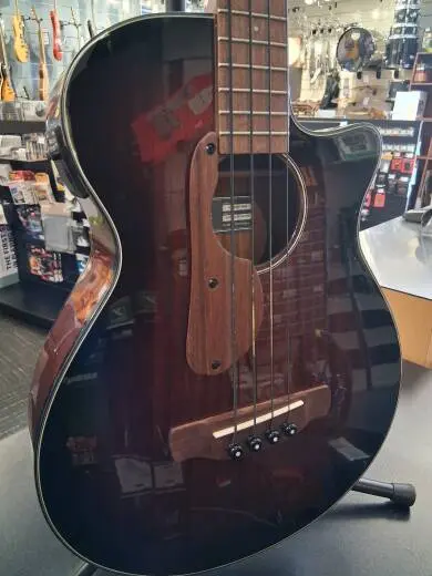 Ibanez Acoustic Bass Mahogany Sunburst 2