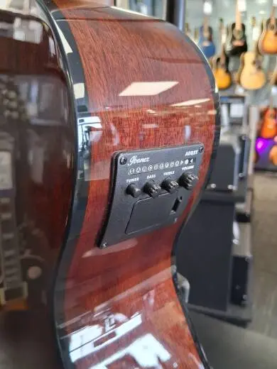 Ibanez Acoustic Bass Mahogany Sunburst 2