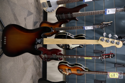 American Professional Precision Bass Left-Handed Rosewood Fingerboard - 3-Colour Sunburst 3