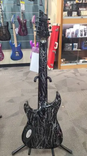 SCHECTER C-8 MS SILVER MOUNTAIN 2