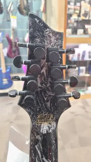 SCHECTER C-8 MS SILVER MOUNTAIN 2