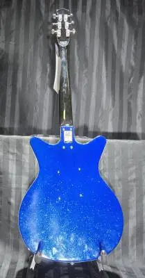 Danelectro - D59M-Blue Sparkle Metal Flake 2