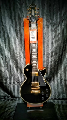 Epiphone Les Paul Custom Electric Guitar - Ebony | Long & McQuade