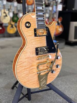 Store Special Product - Gibson Custom Shop Les Paul Custom Figured Natural