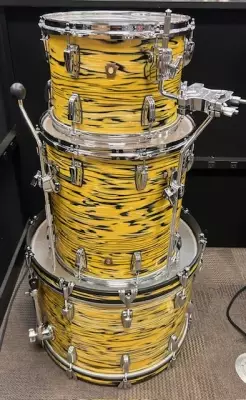 Store Special Product - LUDWIG CLS MAPLE FAB 22,13,16-LEMON OYSTER