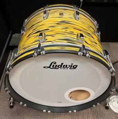 Store Special Product - LUDWIG CLS MAPLE FAB 22,13,16-LEMON OYSTER