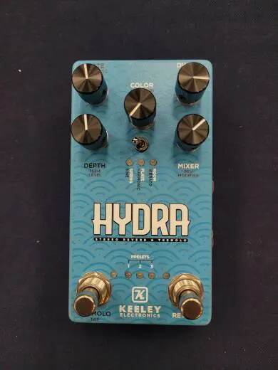 Keeley HYDRA Stereo Reverb & Tremolo Pedal