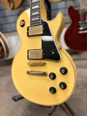 Gibson Murphy Lab '68 Les Paul Custom Vintage White 2
