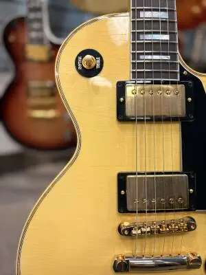 Gibson Murphy Lab '68 Les Paul Custom Vintage White 2