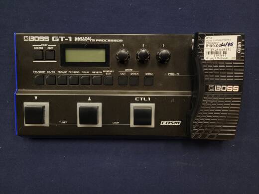 BOSS GT-1 Guitar Effects Processor | Long & McQuade
