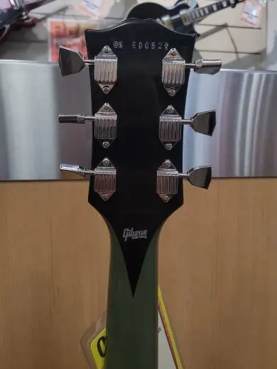 GIBSON LP CUSTOM 1 HB OLIVE DRAB VOS NH 2