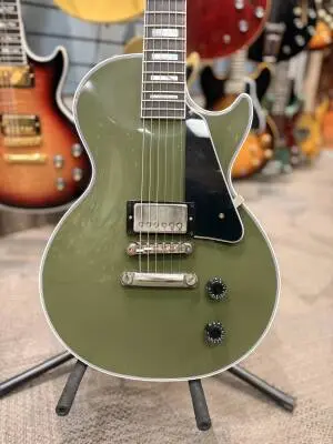 GIBSON LP CUSTOM 1 HB OLIVE DRAB VOS NH