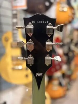 GIBSON LP CUSTOM 1 HB OLIVE DRAB VOS NH 2