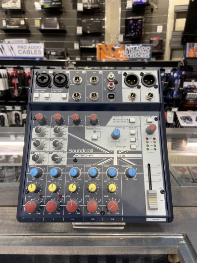 Soundcraft - NOTEPAD-8FX
