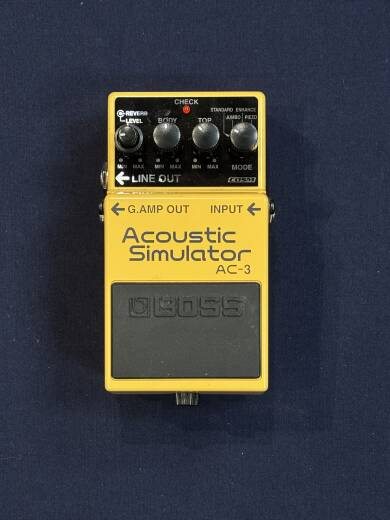 BOSS AC-3 Acoustic Simulator Compact Pedal | Long & McQuade