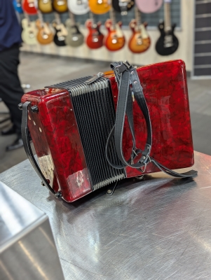 Store Special Product - Hohner - 1303-RED 26 Key Accordion