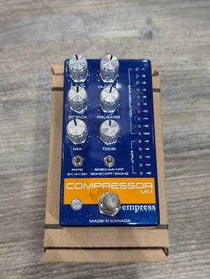 Empress Effects Compressor MkII Pedal - Silver | Long & McQuade